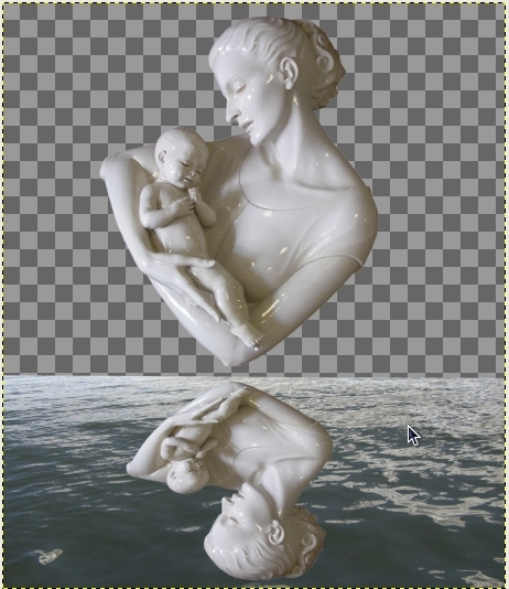 Creation of Sky Mother: Step 2